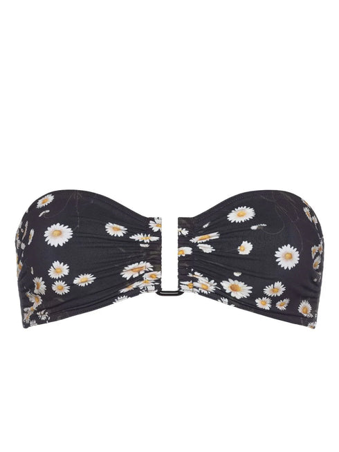 Tendrement floral-print bikini top